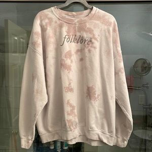 Official sold out Taylor swift merch. Folklore album sweatshirt